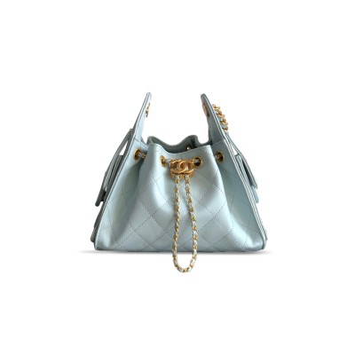 CHANEL 25 MINI HOBO BAG GRAINED CALFSKIN AS5631 (22*20*12.5cm)